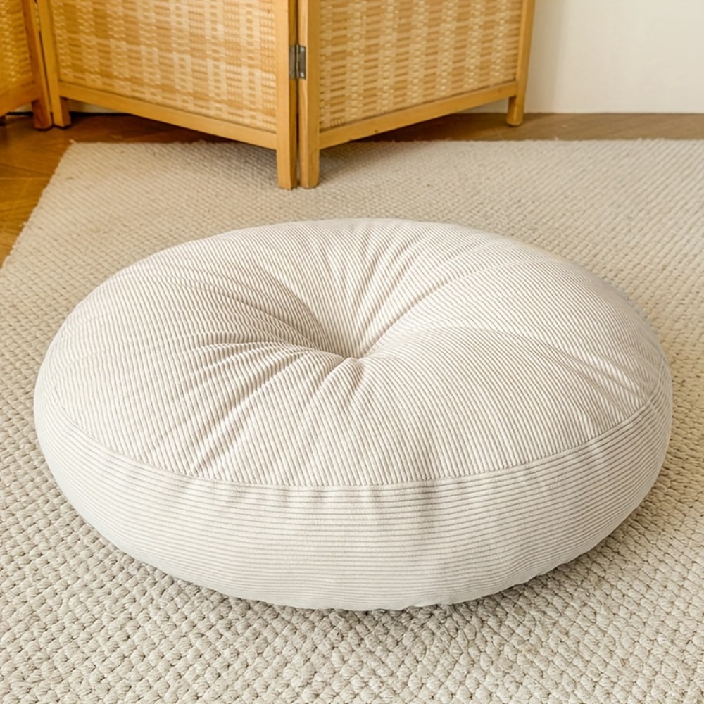Meditation Cushion Zafu - Толстая круглая подушка, мягкая и удобная