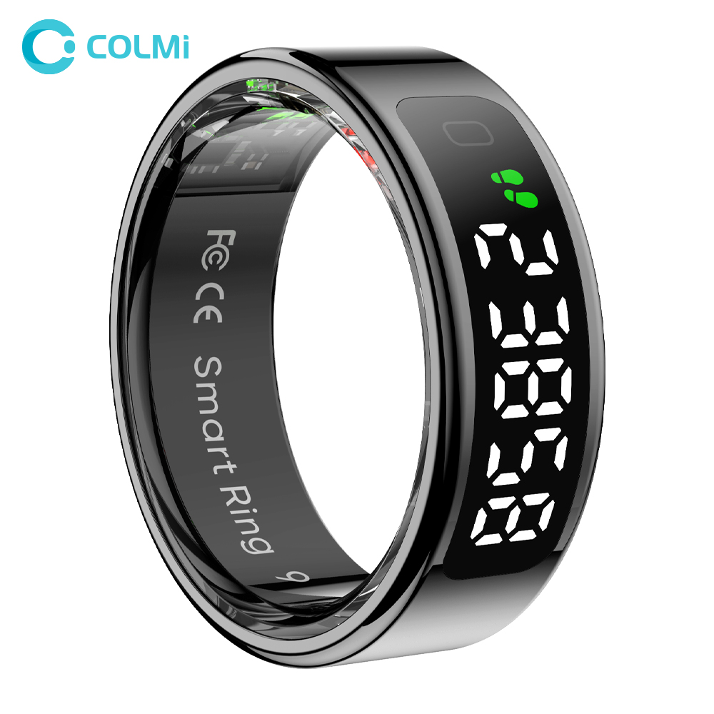 Blood Oxygen Monitor - Смарт-кольцо COLMI R12 с экраном дисплея
