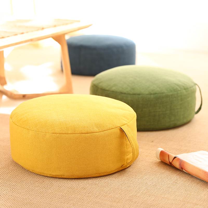 Meditation Cushion Zafu - Круглая напольная подушка-татами в современном стиле