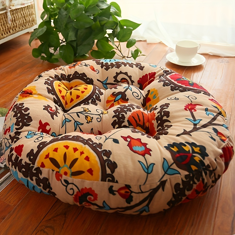 Круглая напольная подушка, уто – обзор и цена Meditation Cushion Zafu