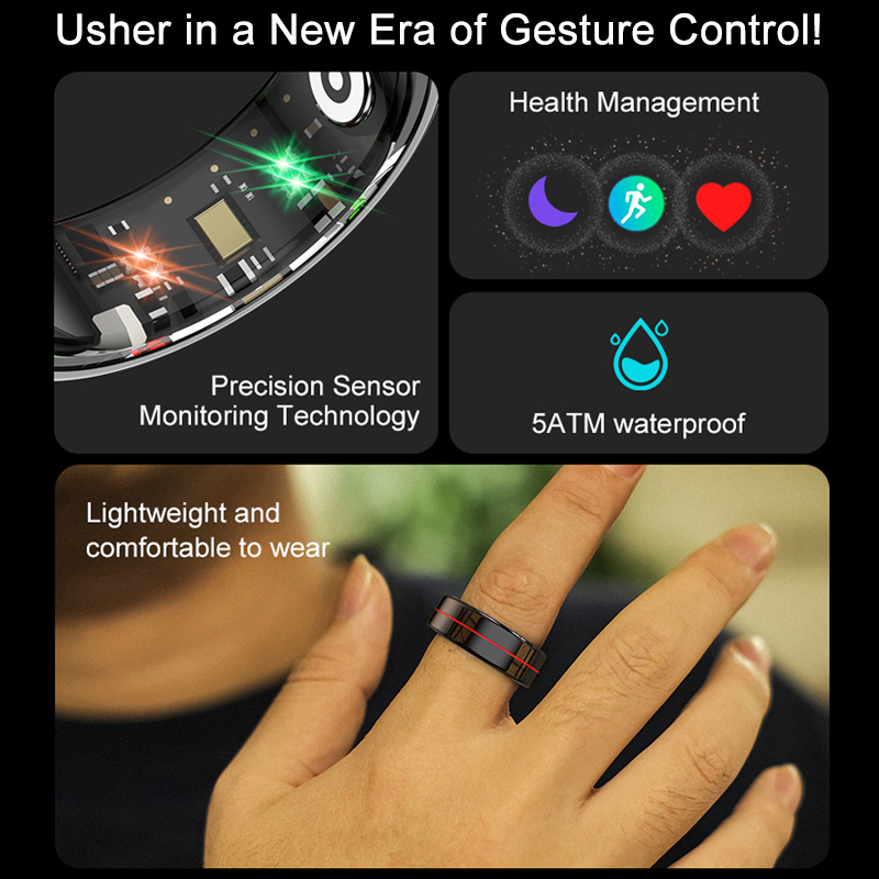 Умное кольцо с зарядным чехлом – обзор и цена Blood Oxygen Monitor
