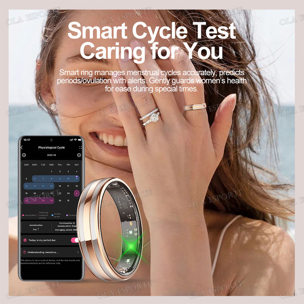 Новое умное кольцо 6,3 мм, тон – обзор и цена Blood Oxygen Monitor