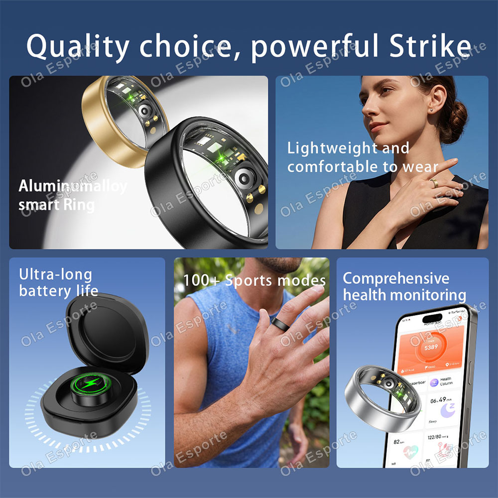 Умное кольцо Ola Esporte для м – обзор и цена Blood Oxygen Monitor