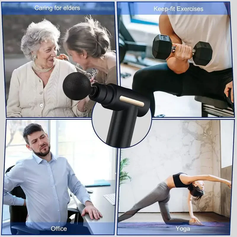 Портативный фасционный пистоле – обзор и цена Health Wellness Massage