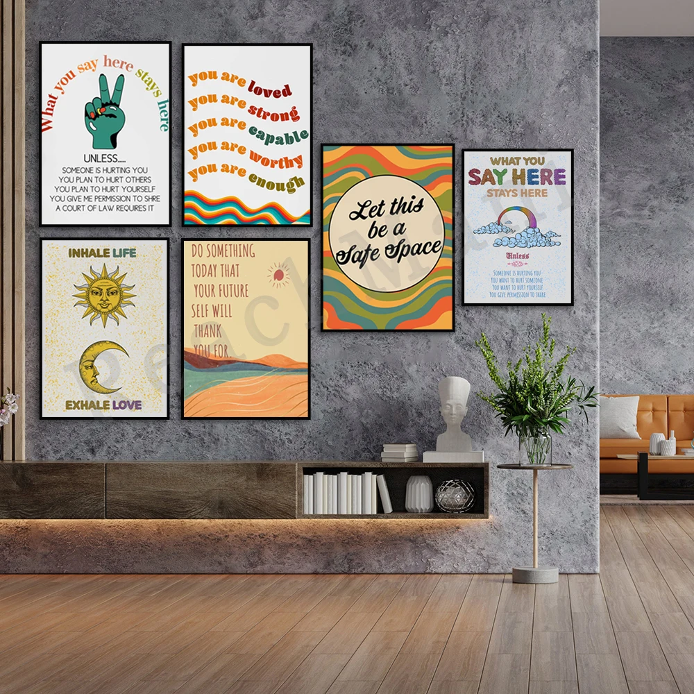 Постеры и принты для терапии п – обзор и цена Health Wellness Poster