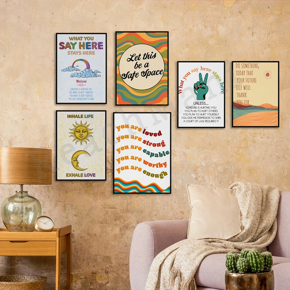 Постеры и принты для терапии п – обзор и цена Health Wellness Poster