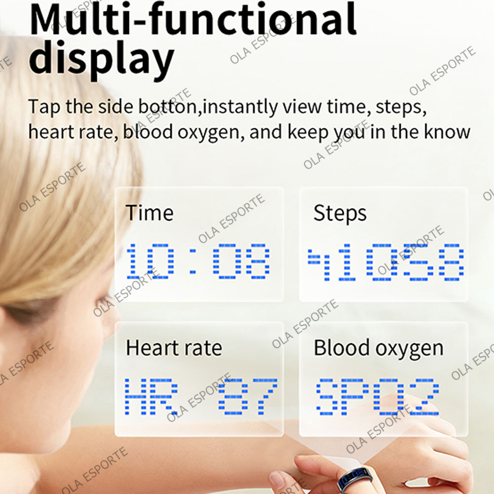 SR16 Smart Ring 3D светодиодны – обзор и цена Blood Oxygen Monitor